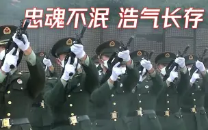 Download Video: 礼兵鸣枪12响，致敬志愿军烈士！