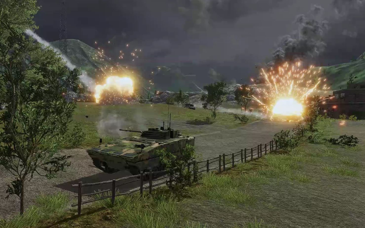 装甲护罩地图mod画面对比度重新调整,适配决定版游戏最新色调,并对