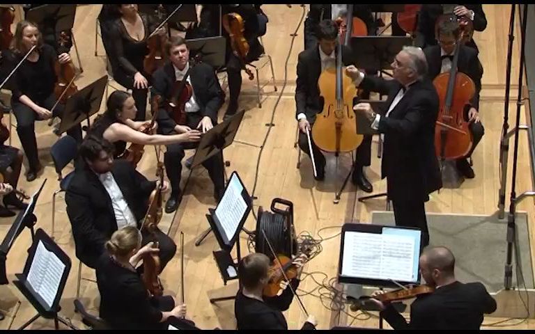 [图]Bruckner-Symphony7-II 布鲁克纳：《E大调第七交响曲》第二乐章，柔板，非常严肃且缓慢