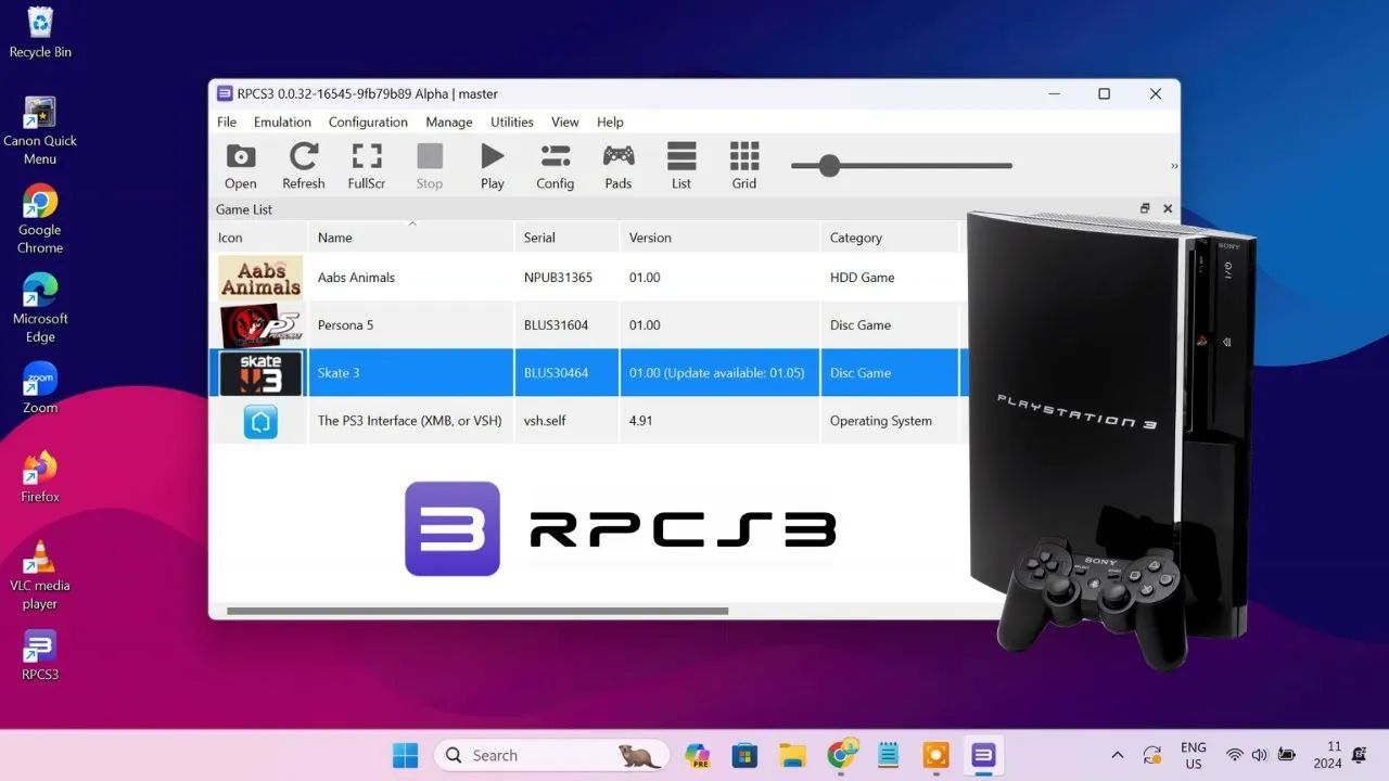 [图]RPCS3： PS3 模拟器完全安装教程 PC (2024)