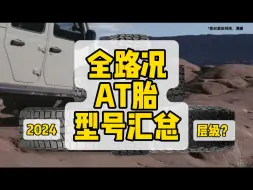 Télécharger la video: 2024最全AT胎型号汇总，共30款，附层级数据。