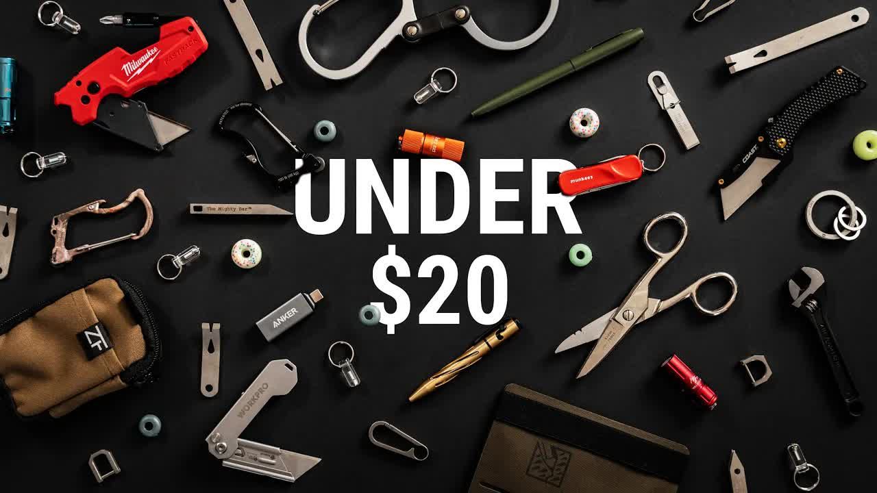 25 best budget edc tools under $20 2024 update