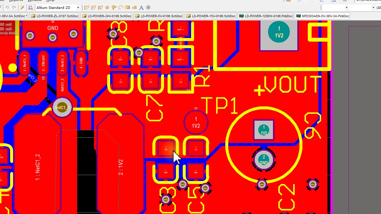 MP2303DCDC开关电源文波大的案例分析阮建斌2哔哩哔哩bilibili