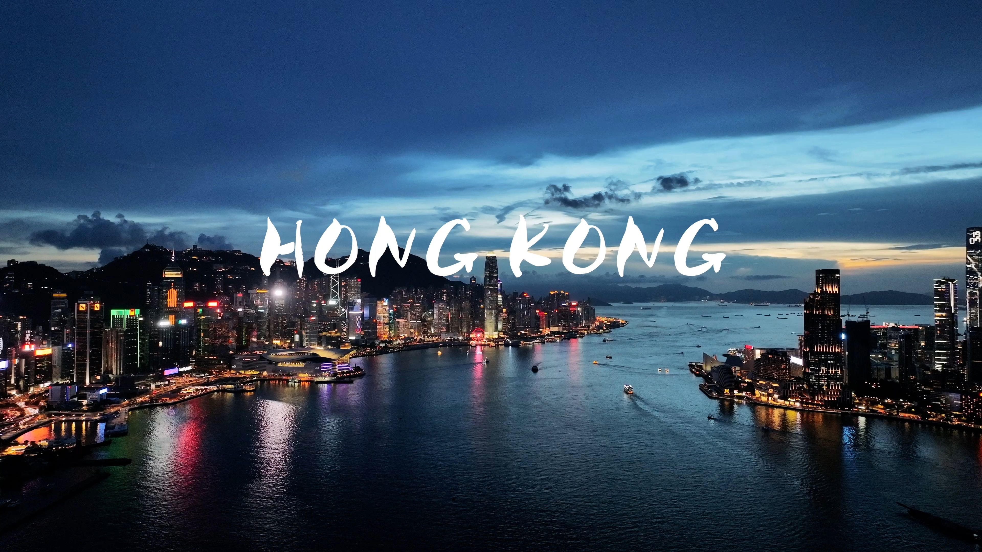 香港风景画(香港风景实拍)