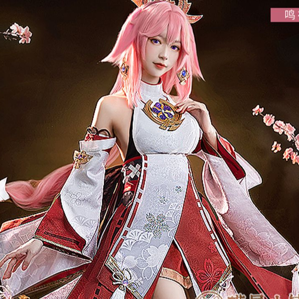 原神 コスプレ 八重神子 フルセット 喵屋小铺 猫屋小舗 猫屋製