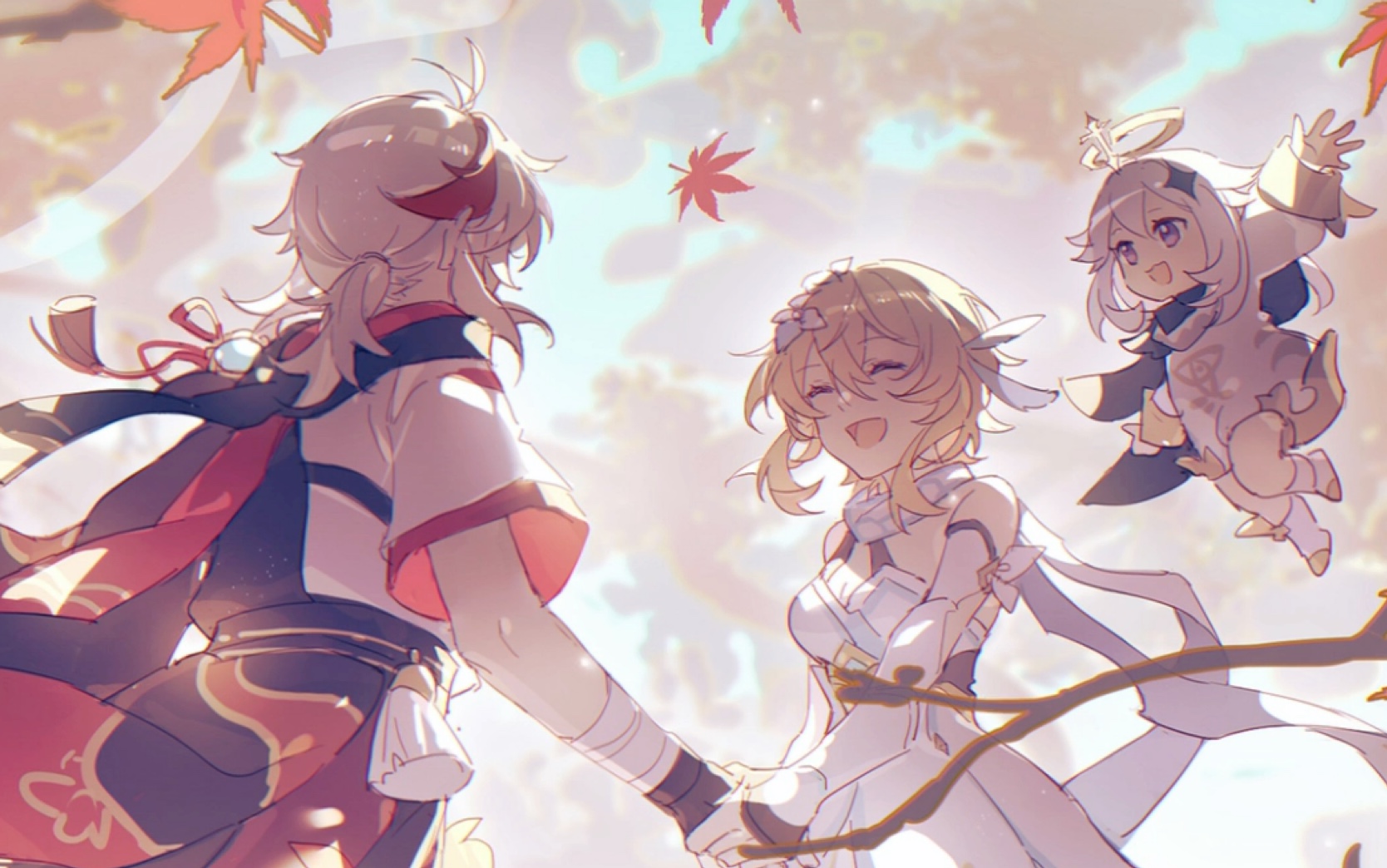 【万叶x荧】"出发吧"