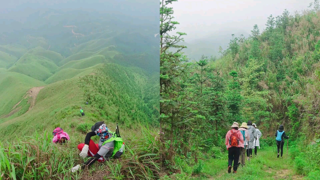 [图]南宁周边徒步|小圣山穿大圣山|手脚并用爬山的那种