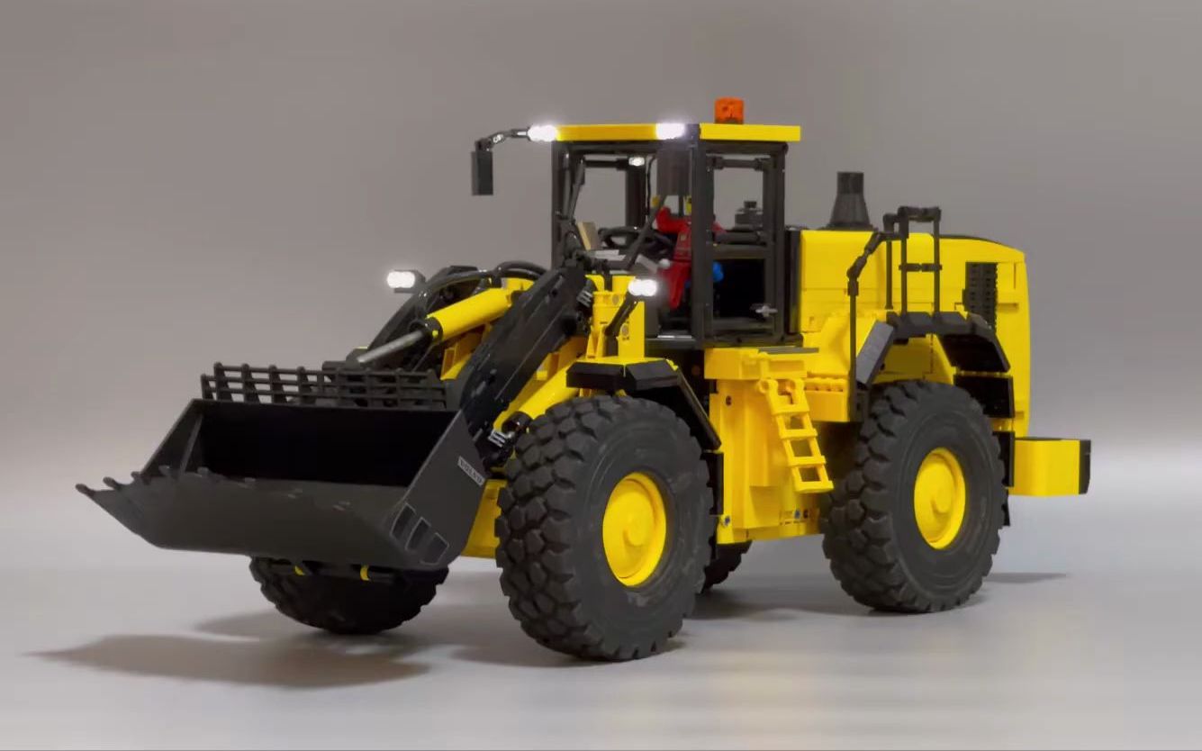 4x4 气动 轮式装载机  lego乐高 technic科技/机械 moc