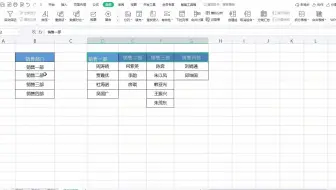 WPS表格视频教程：WPS做二级下拉菜单，仅需懂INDIRECT函数，30秒搞定！