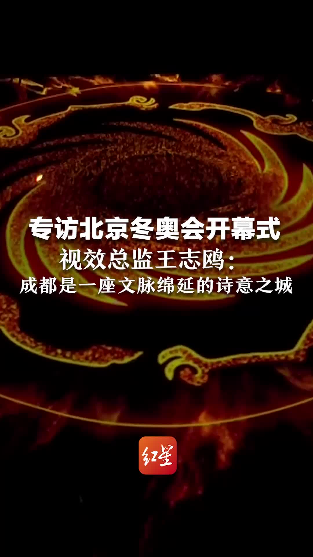 专访北京冬奥会开幕式视效总监王志鸥:成都是一座文脉绵延的诗意之城哔哩哔哩bilibili