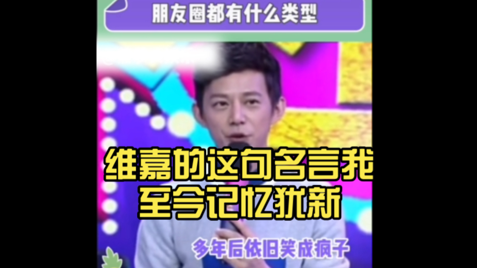 维嘉的这句名言我至今记忆犹新哔哩哔哩bilibili