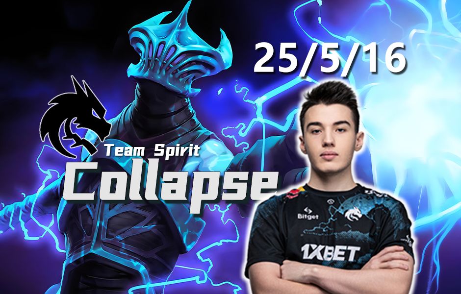 【collapse/3号位/雷泽/7.35c】崩溃哥25杀超神电魂!暴走收尾!