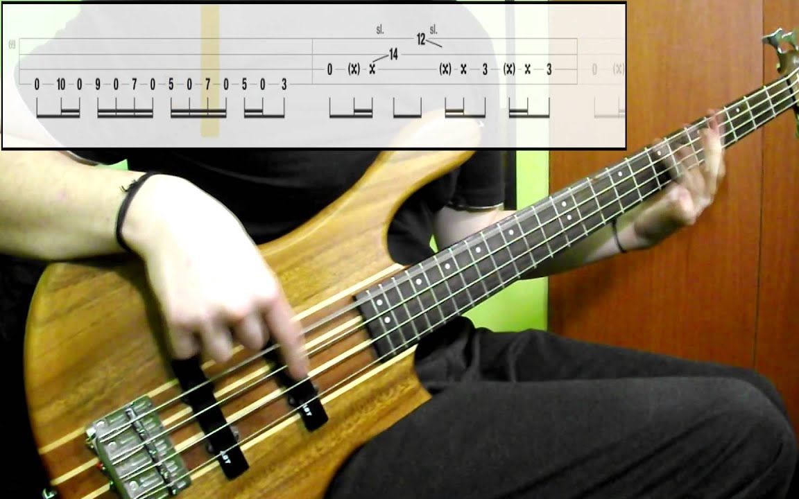 [图]Red Hot Chili Peppers - Give It Away (Bass Cover) [附Tabs谱]