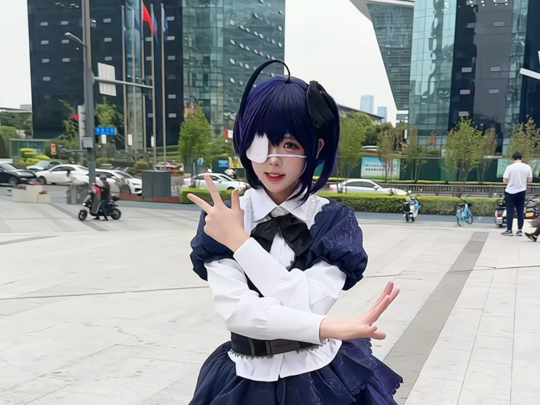 你们听懂熊说的什么了吗!#中二病也要谈恋爱#小鸟游六花 #cos#二次元