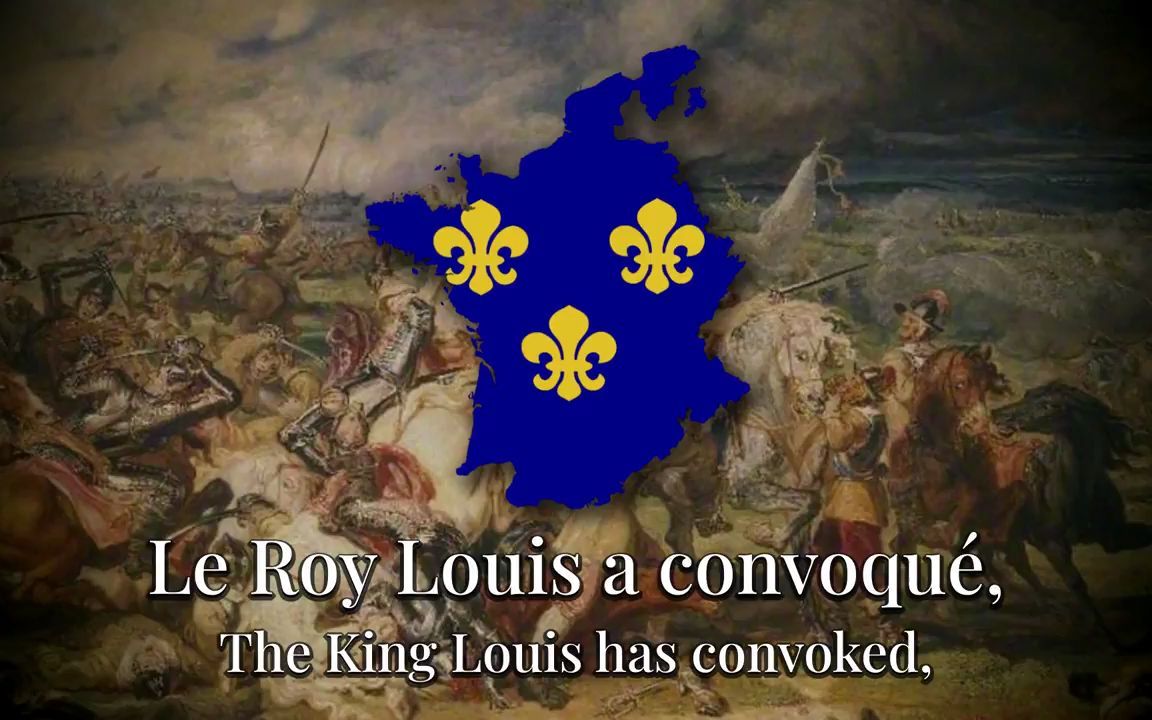 【英字】法国十字军歌曲Le Roi Louis路易王哔哩哔哩bilibili