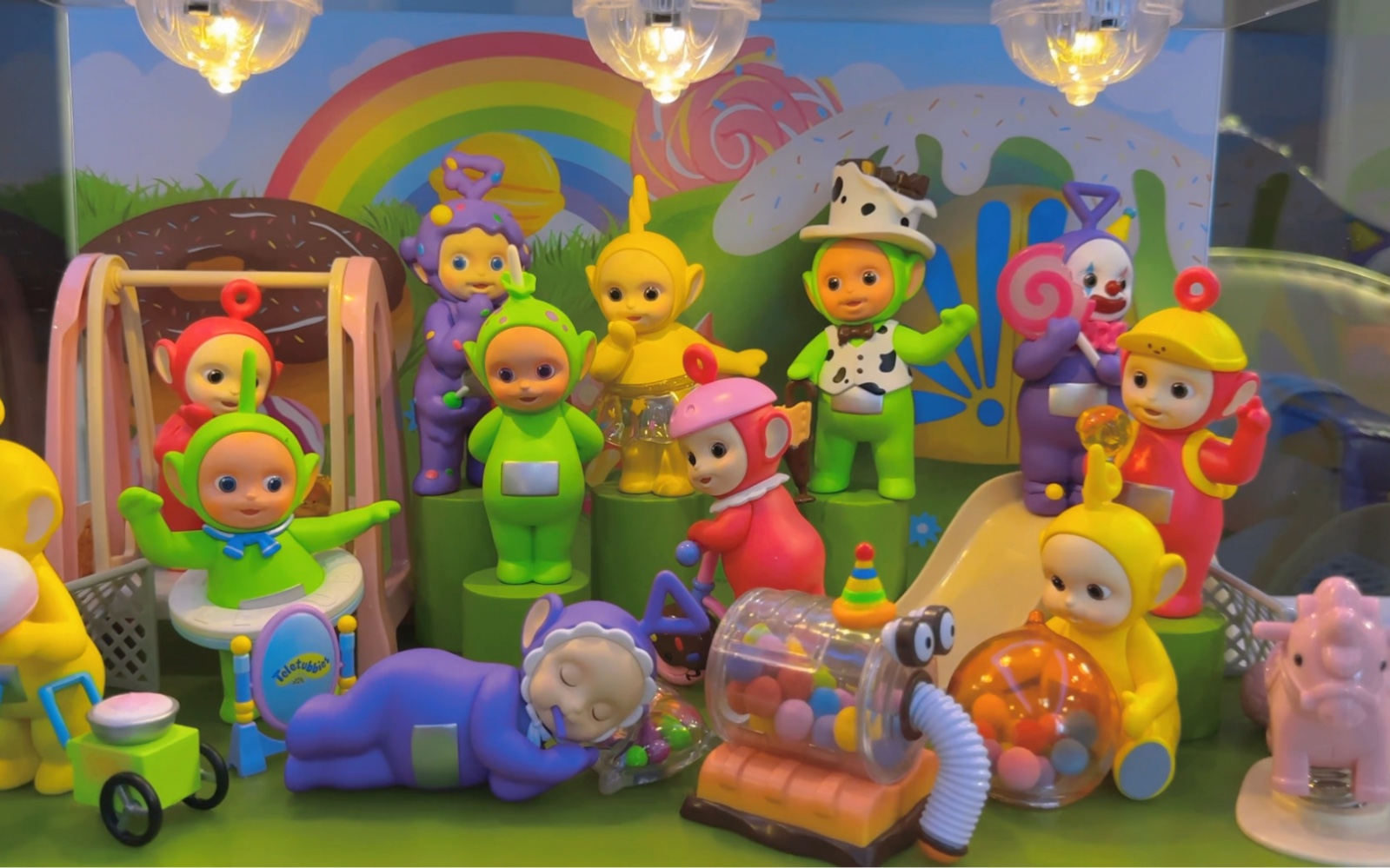 天线宝宝pop mart泡泡玛特盲盒12 1全部集齐啦给大家看看全家福