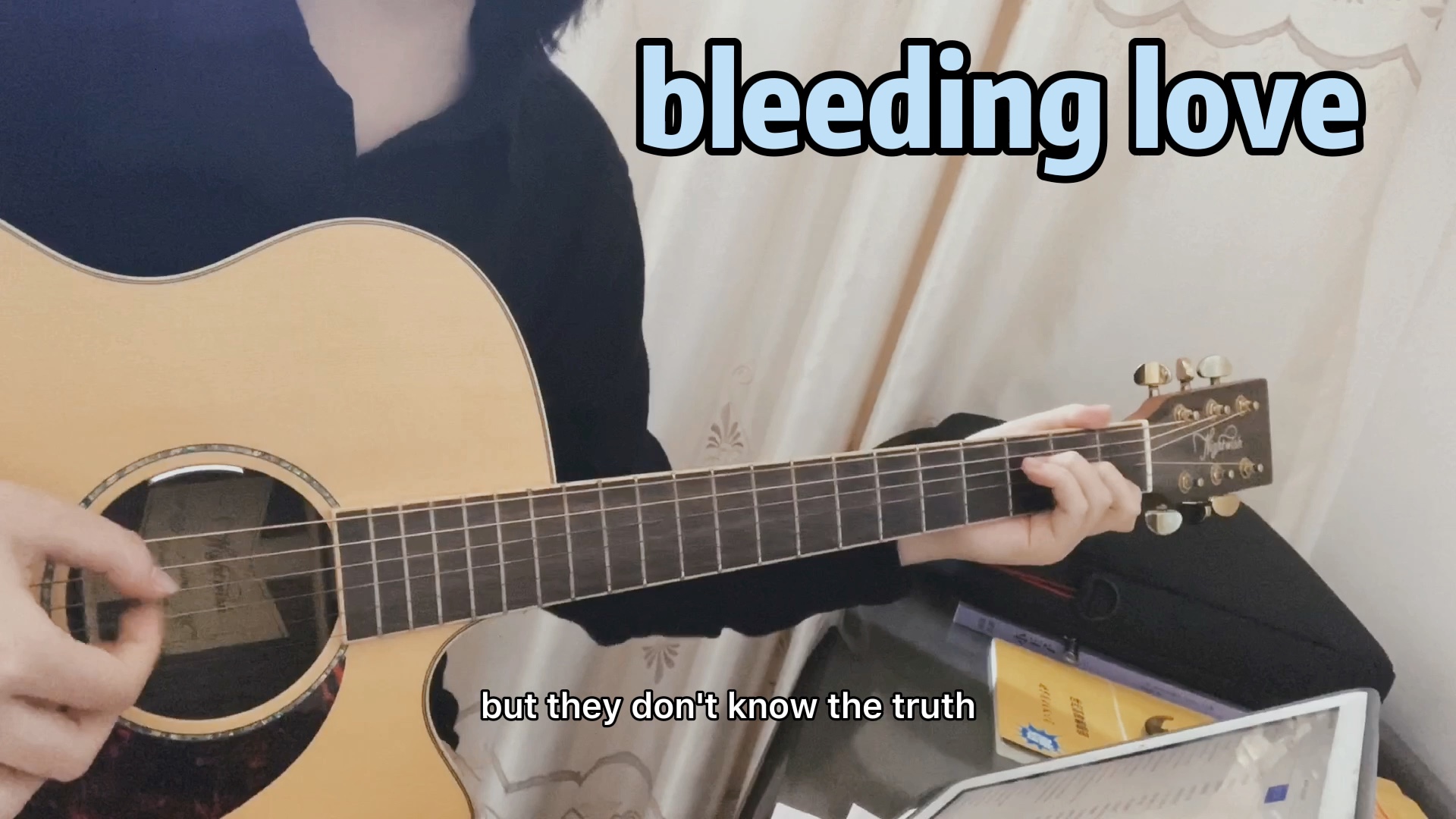 [图]翻唱bleeding love～考研期间最爱的歌之一！