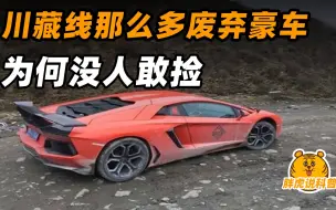 Скачать видео: 川藏线上都是废弃的豪车，为何没人捡？看完视频你敢捡吗？