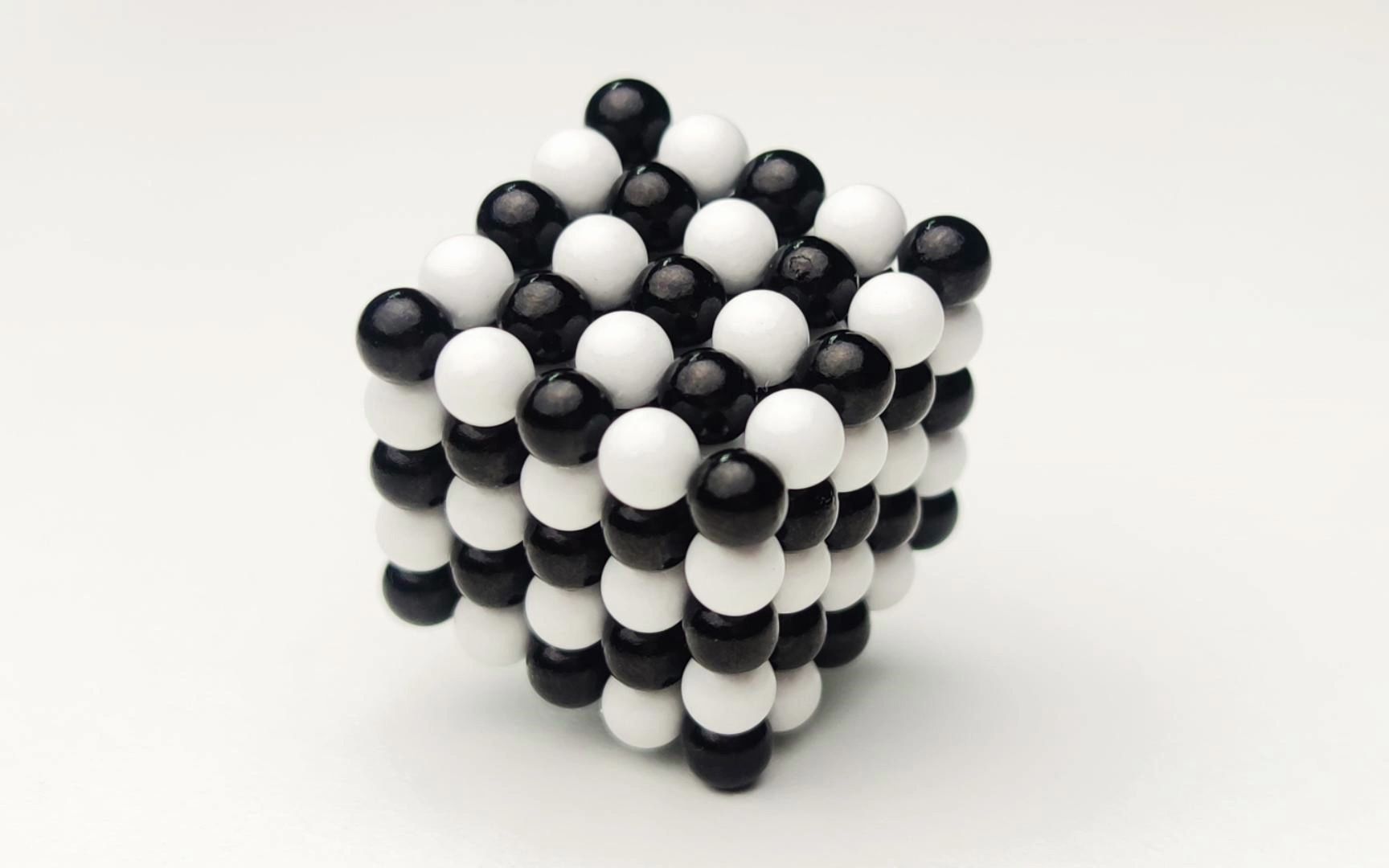 巴克球入门060 混色小立方 125颗