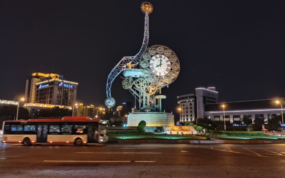 [图]夜间出租车之天津夜景