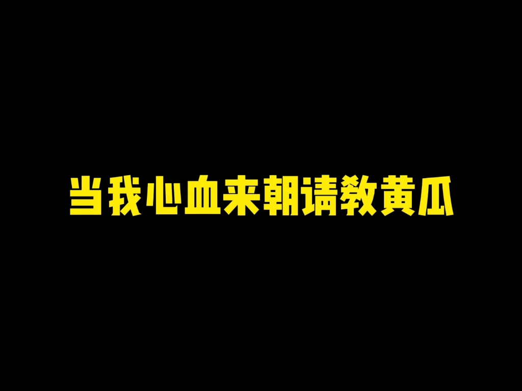 我请教黄瓜手机游戏热门视频