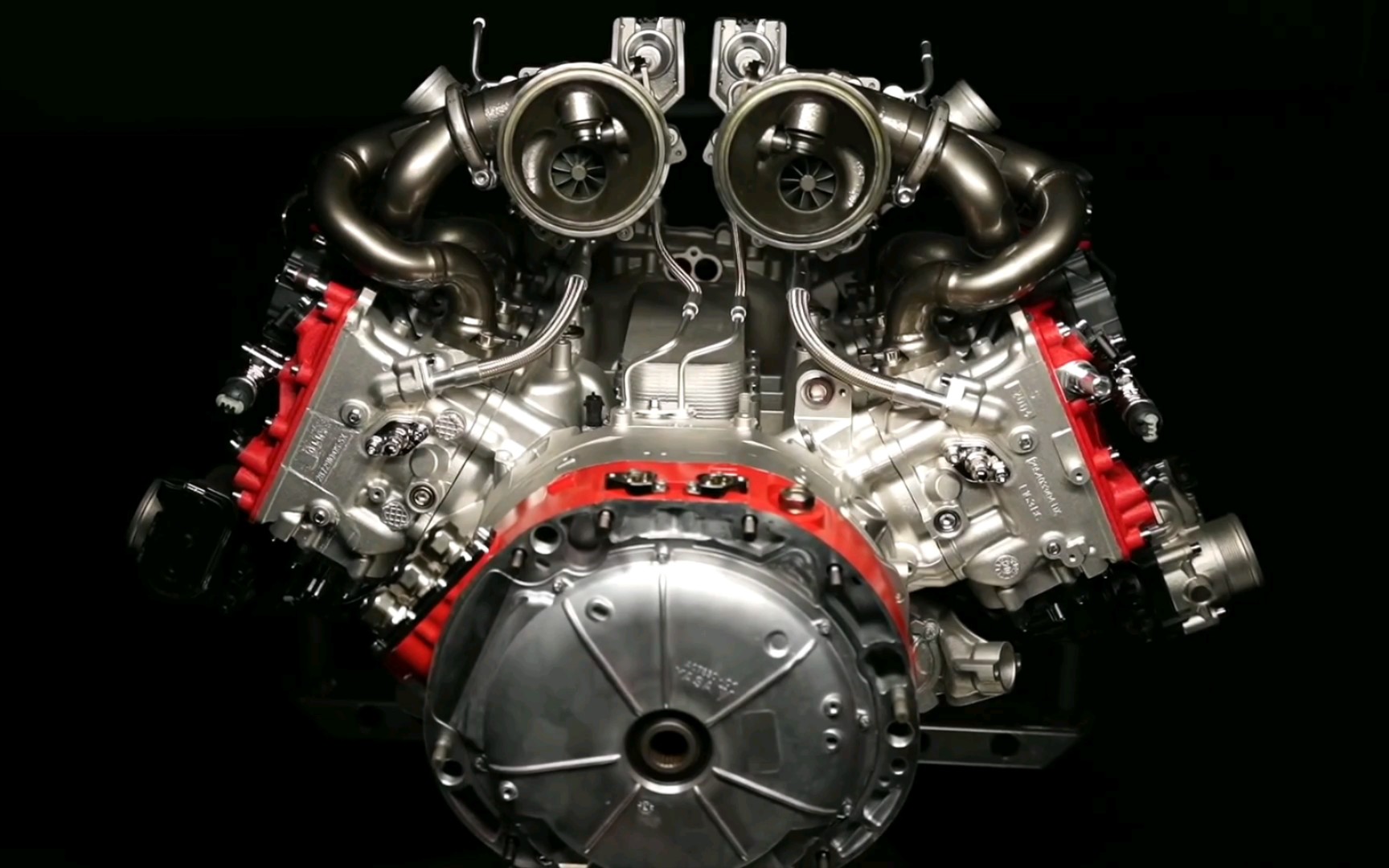 2022法拉利296 gtb v6双涡轮插电式混合动力发动机