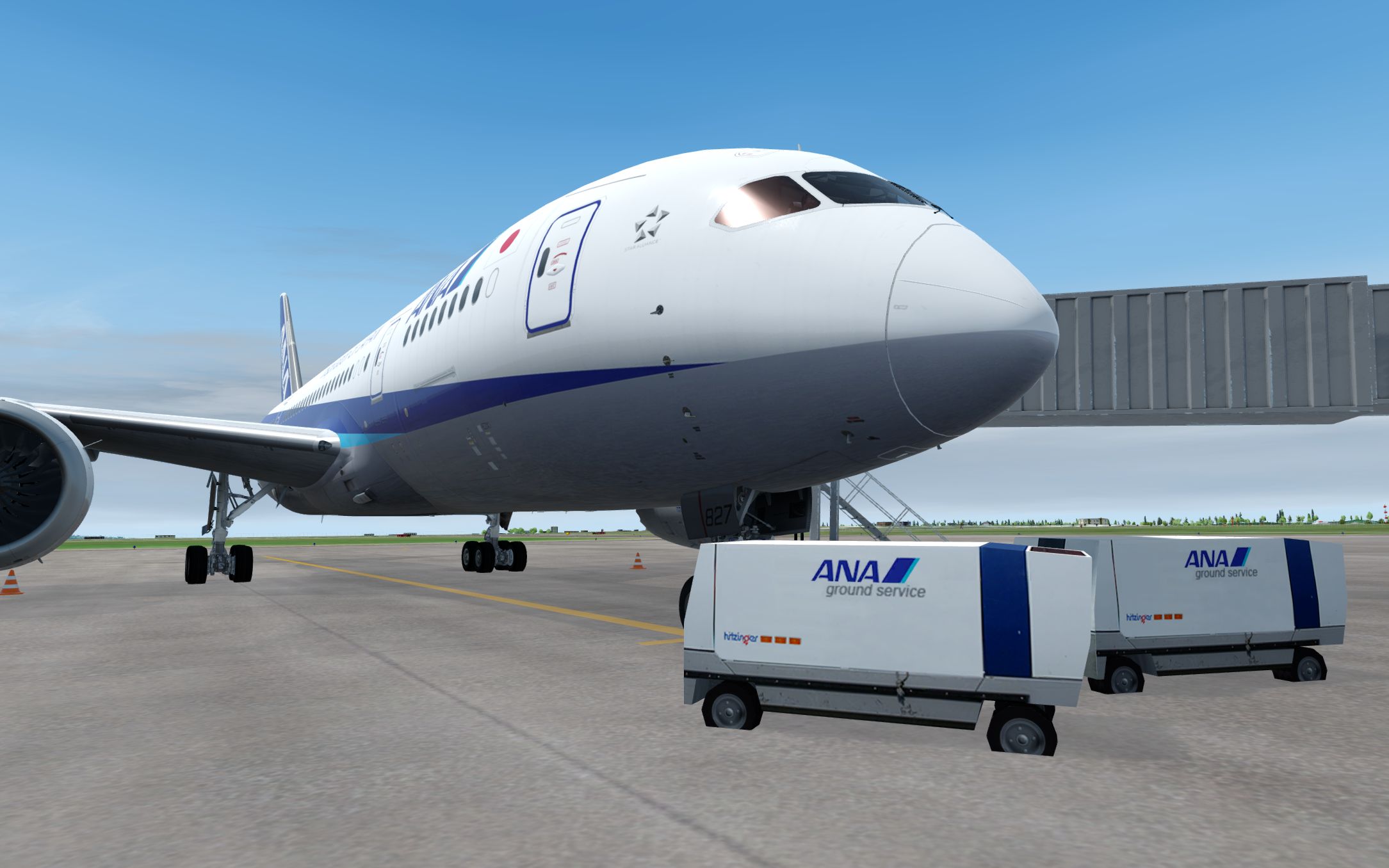 ana87 宫古岛机场降落 qw787_哔哩哔哩 (゜-゜)つロ 干杯~-bilibili