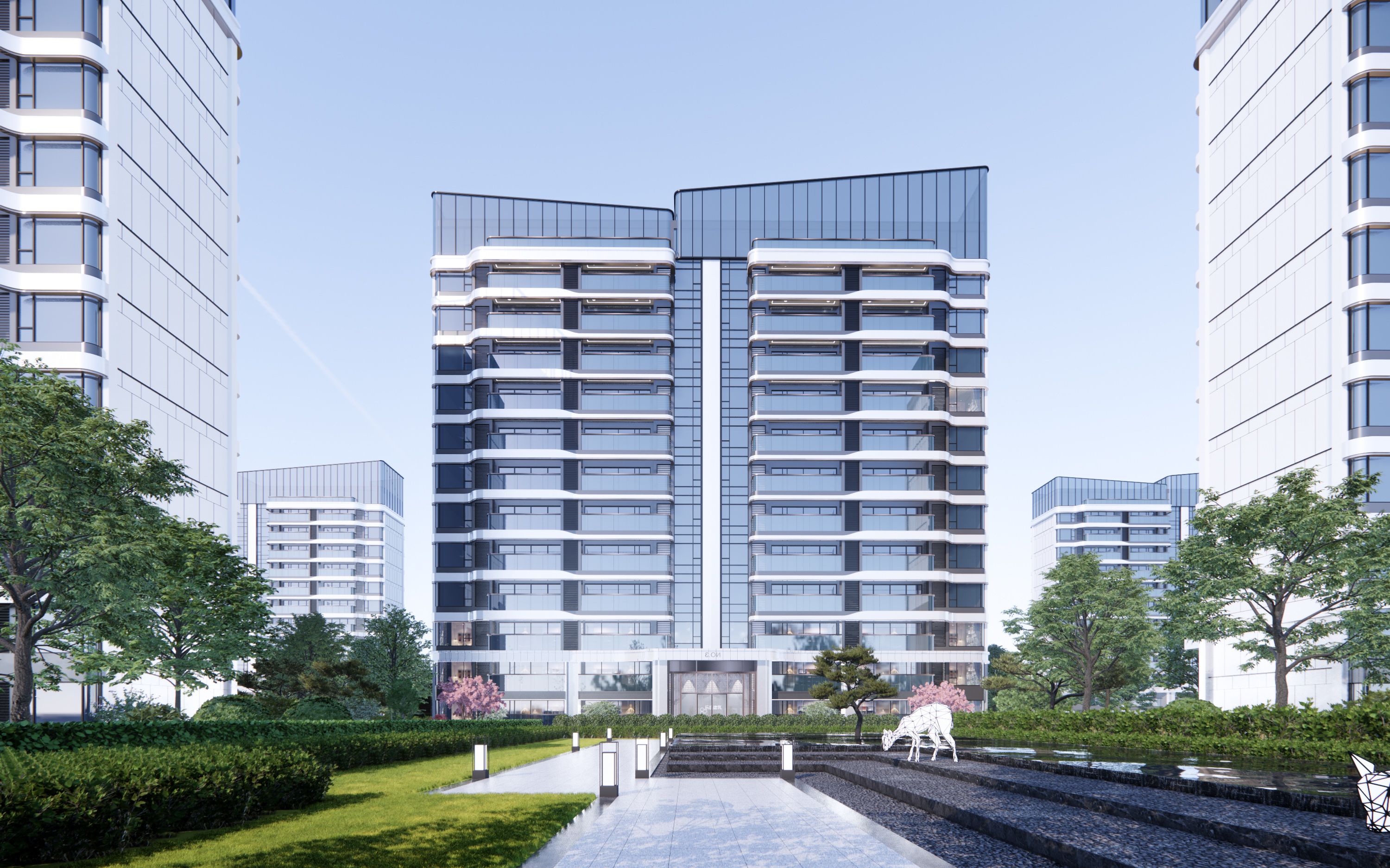 enscape住宅效果图场景sketchup源文件