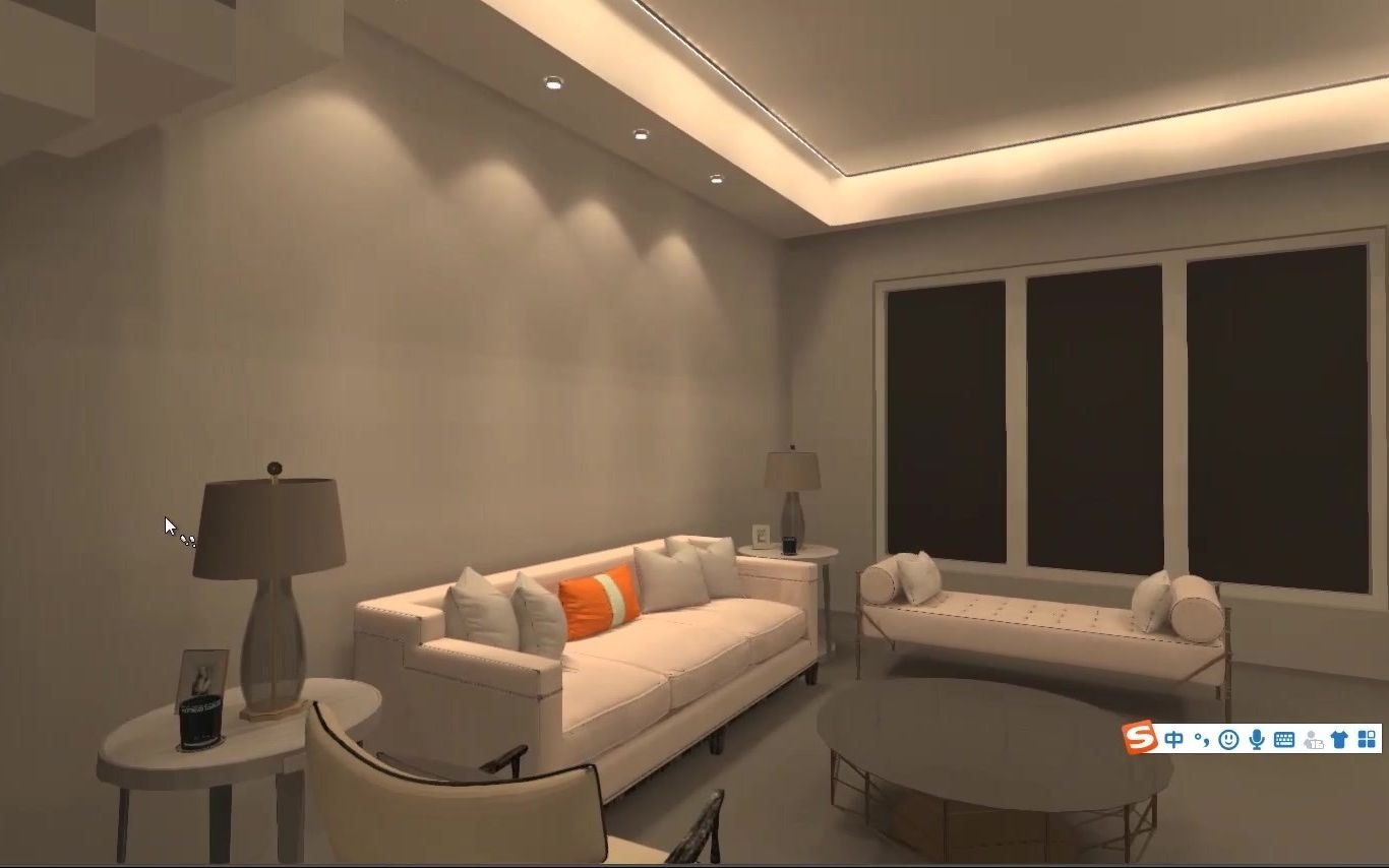 evo 视角移动模拟(dialux)