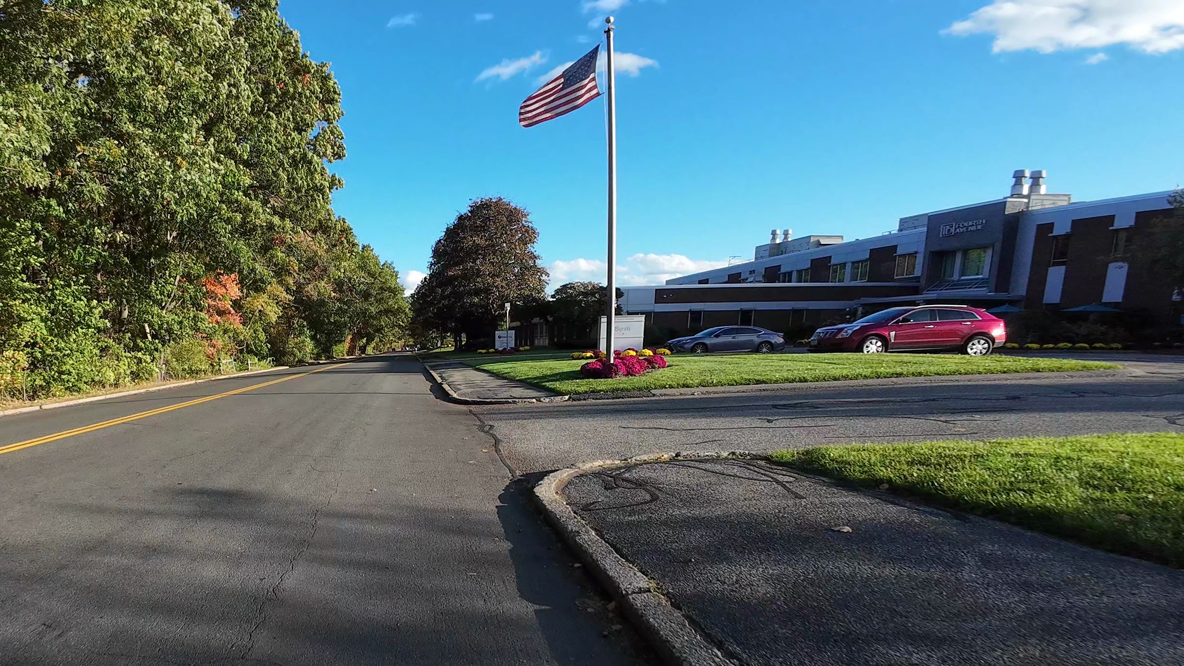 秋高气爽!美国波士顿郊区骑行