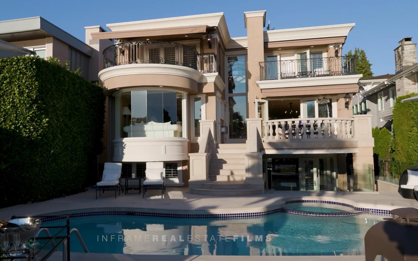 在加拿大西温哥华的一座宏伟欧式海滨豪宅|4386 ross crescent, west