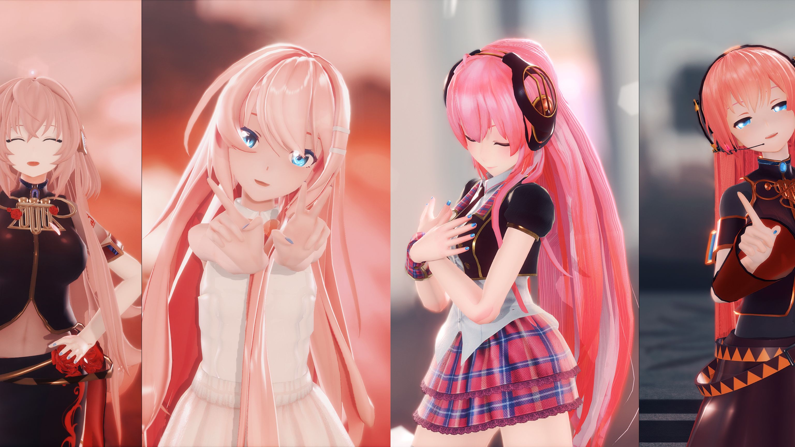 【巡音ルカmmd】我想听见你的心跳 heartbeats