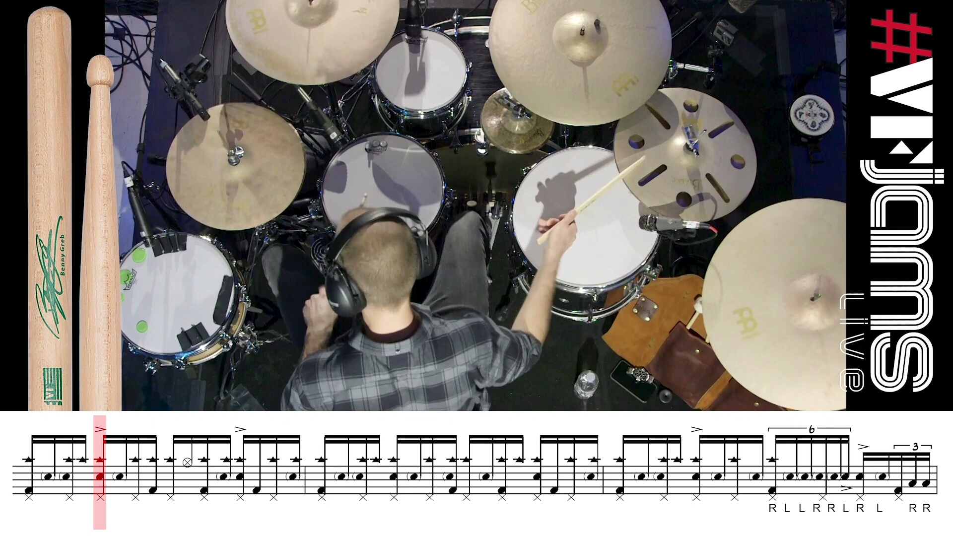 [图]Vic Firth | Learn The Music feat. Benny Greb 'Grebfruit'