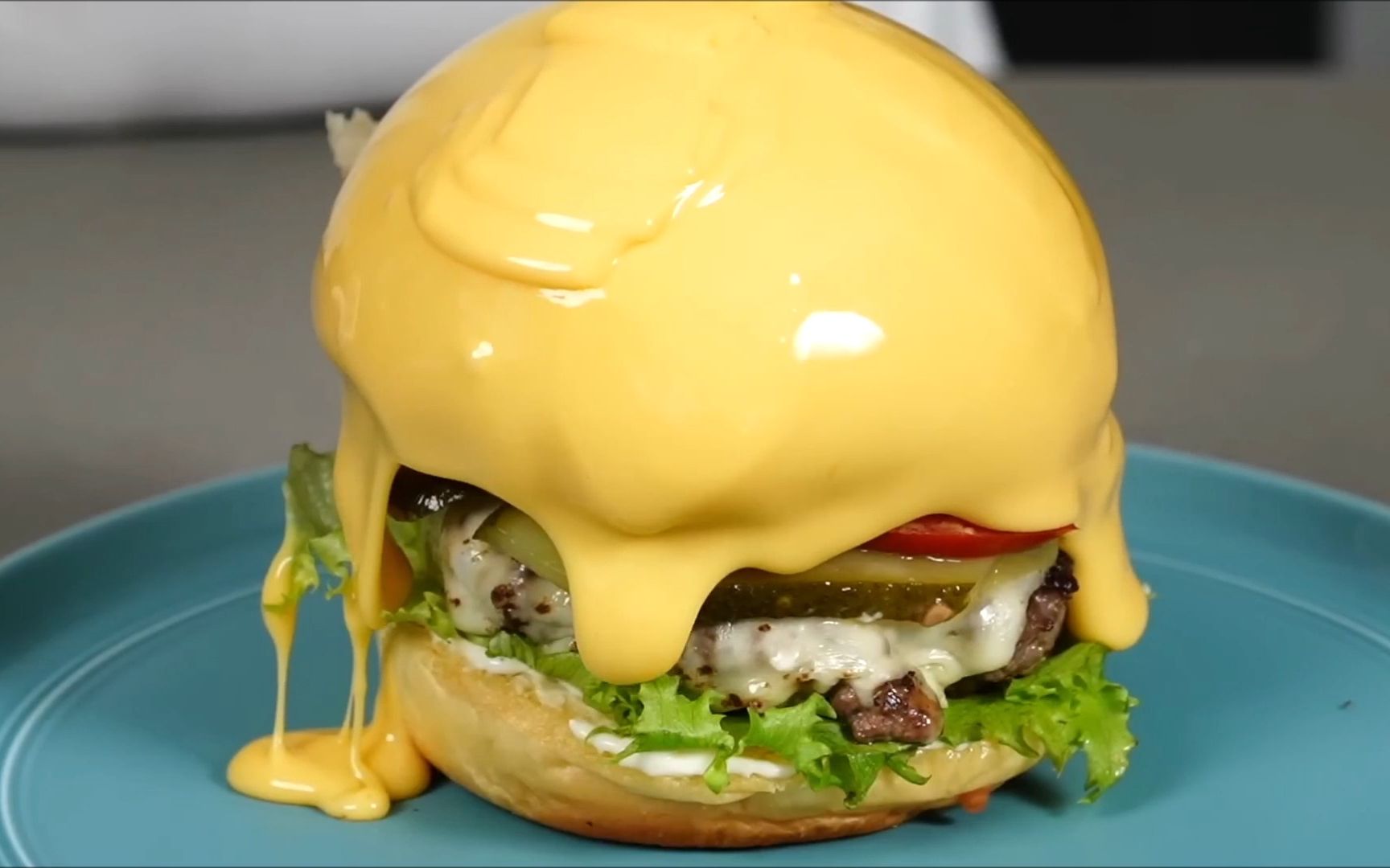 特色奶酪瀑布汉堡|专业厨房的秘密配方|五款美国奶酪