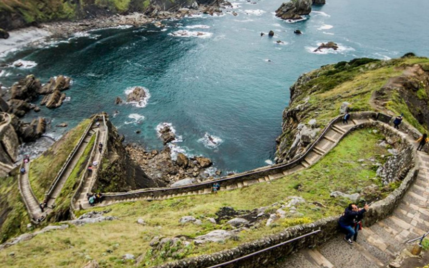 4k西班牙加兹特鲁加特岛权力的游戏龙石岛取景地