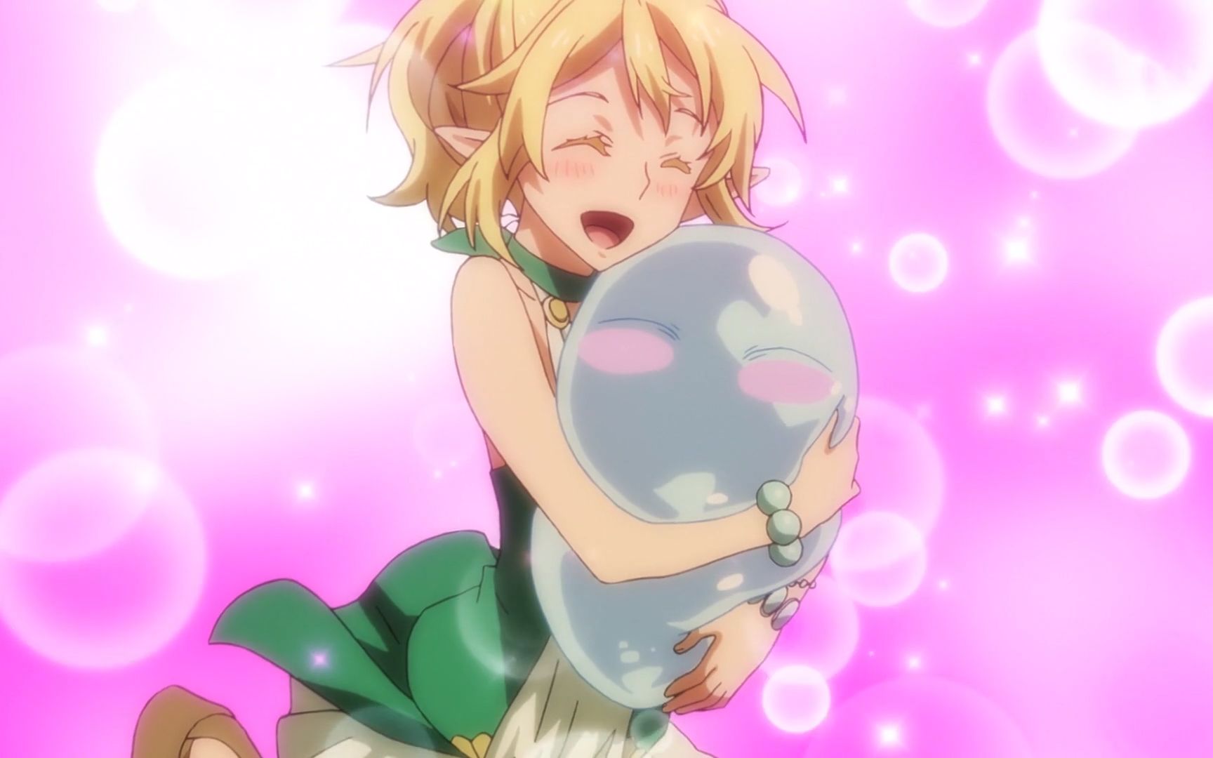 动画男子穿越转生史莱姆声称进城找铁匠却满脑子都是精灵