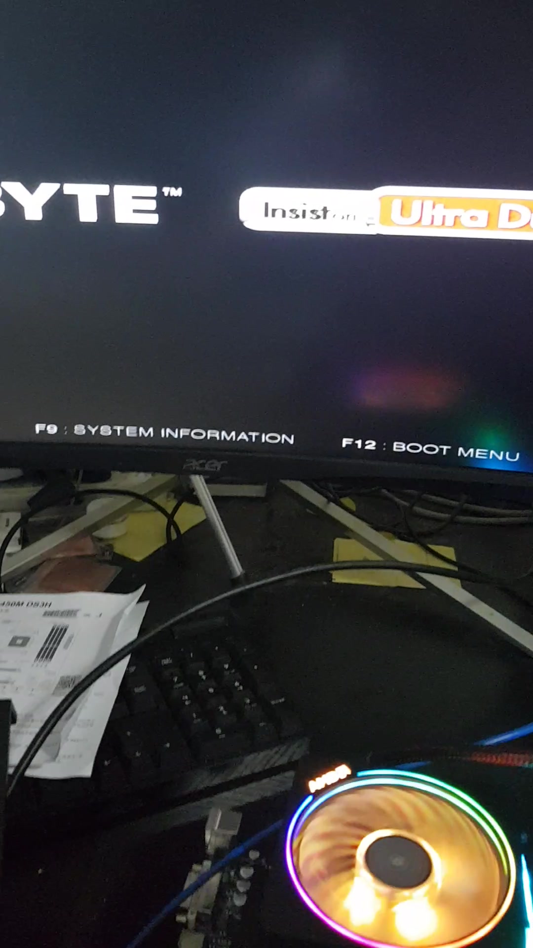 技嘉主板b450m ds3h如何不用开机键用螺丝刀开机 裸电脑主板开机