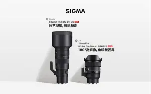 Video herunterladen: 500mm F5.6 DG DN OS & 15mm F1.4 DG DN DIAGONAL FISHEYE发布会回顾