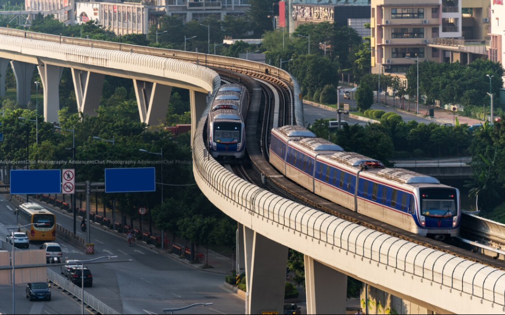 广州地铁6号线 天平架～沙河顶前方展望
