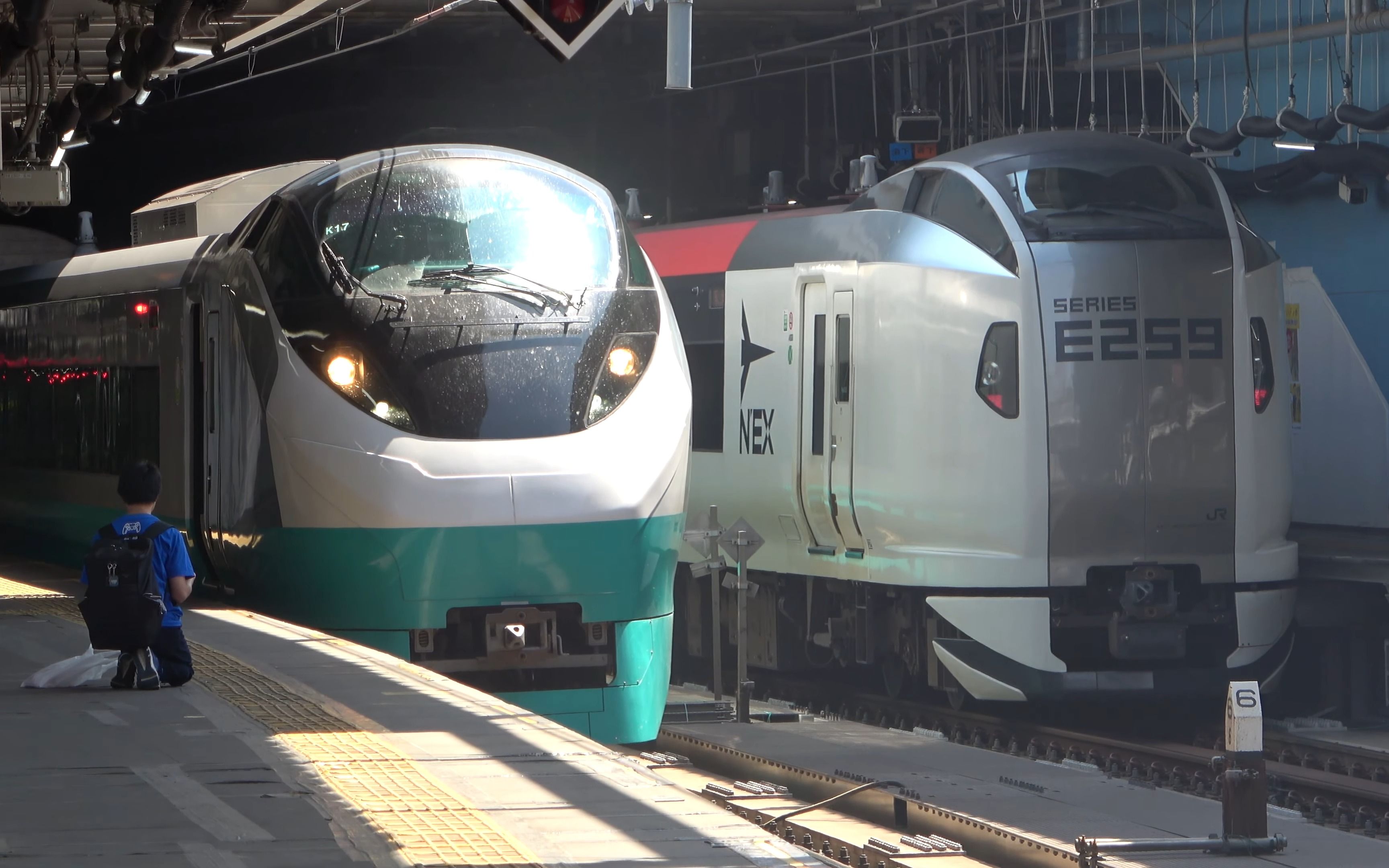 e657系緑塗装 e531系赤電 e259系新塗装 品川駅 2023.5.10