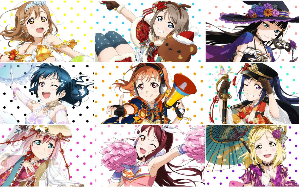 [分角色歌词/罗马音]aqours - 追赶太阳吧![bd7特典曲]