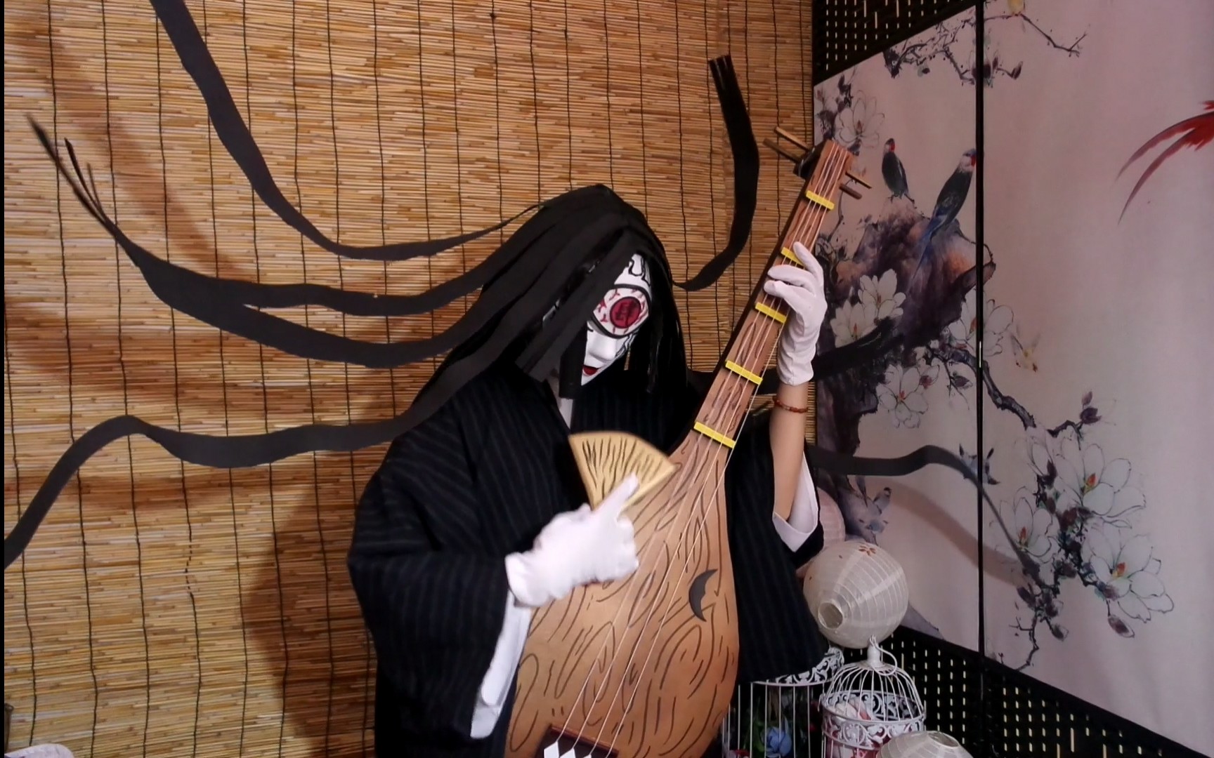 【鬼灭之刃鸣女cos】一个coser在出cos的时候需要有多少准备工作,科普