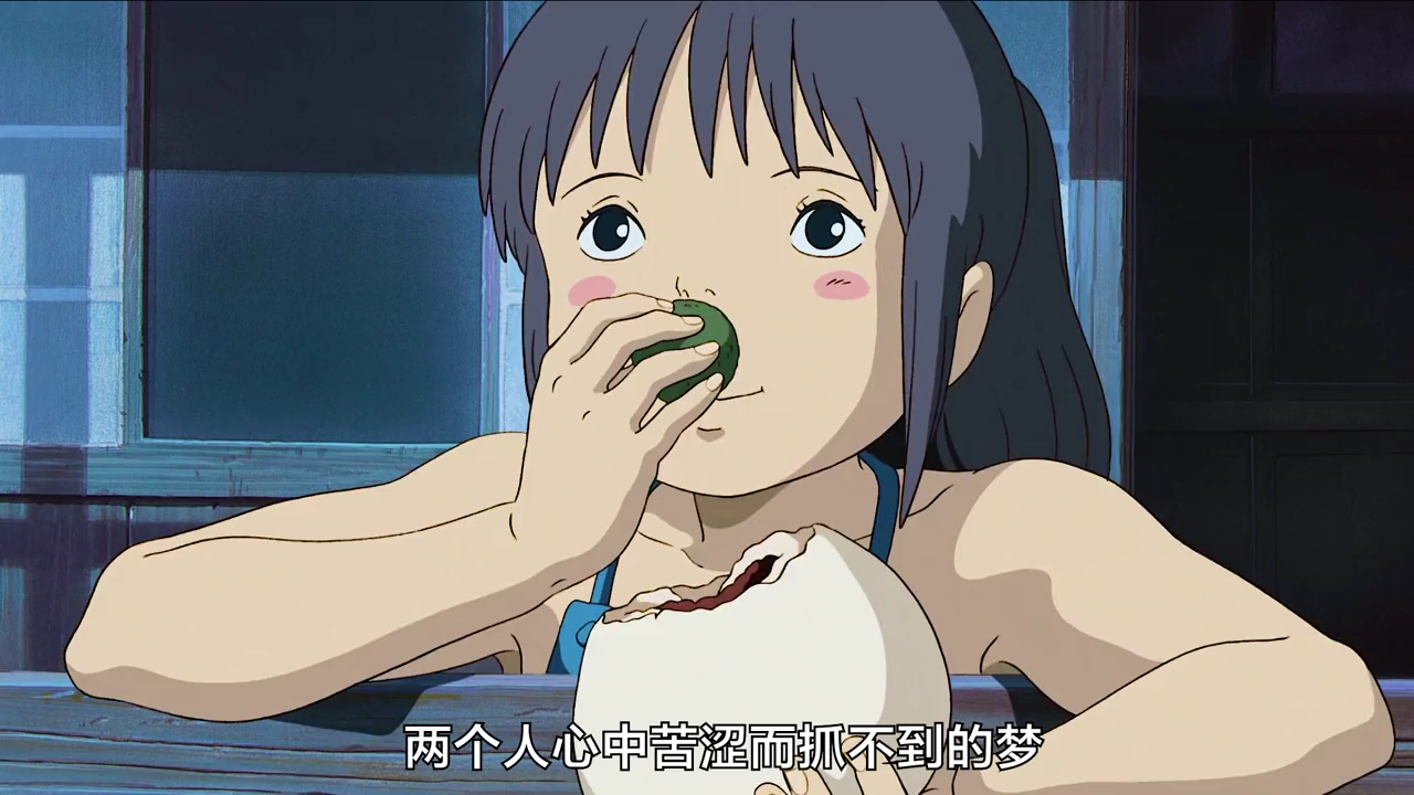 千与千寻中配合默契的背景音乐,不愧是久石让高分电影#电影解说