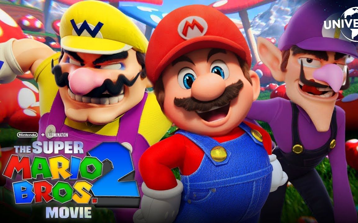 《超级马里奥大电影2》|任天堂|五位演员饰演瓦路易基