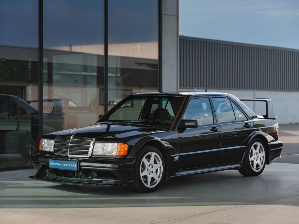 经典老车之1990年梅赛德斯奔驰190e evo