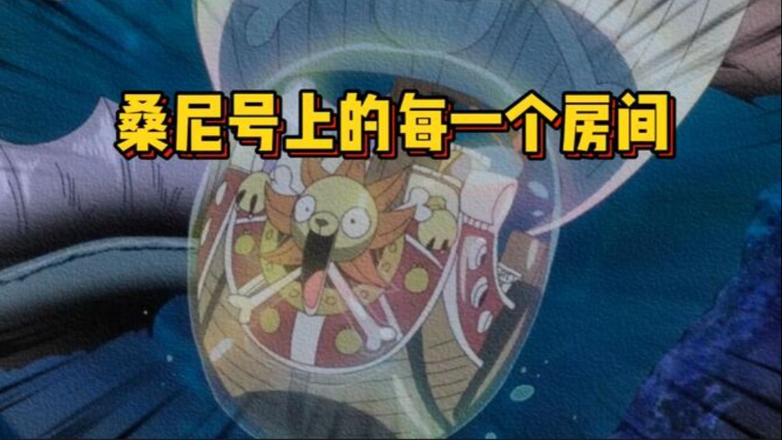 6分钟观光万里阳光号的所有房间 草帽一伙奢华舒适宽敞强悍的梦之船