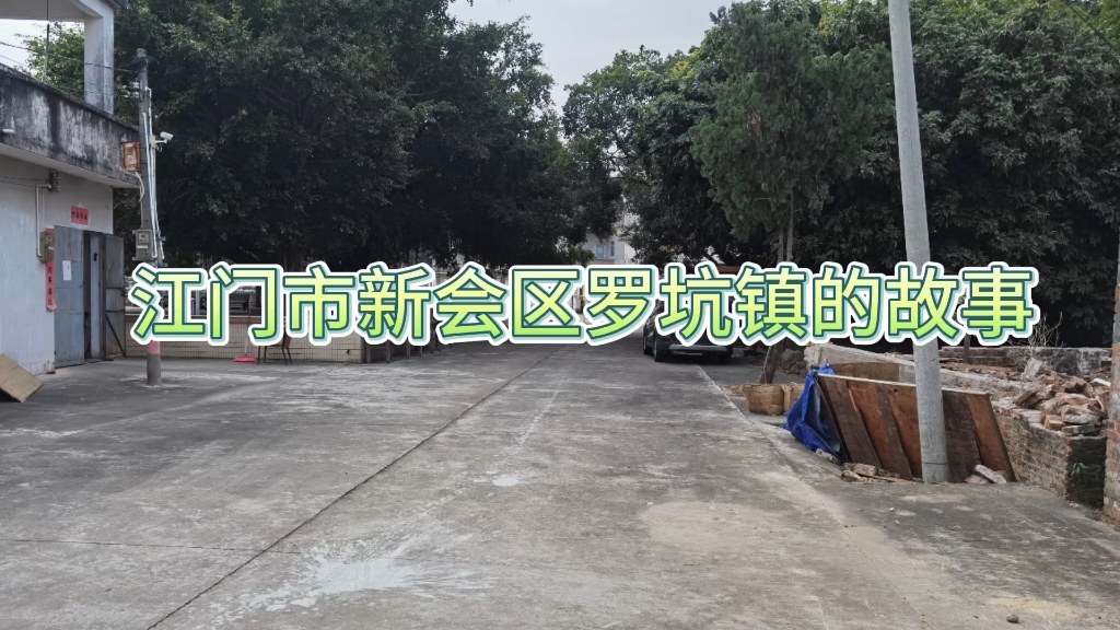 江门市新会区罗坑镇的故事
