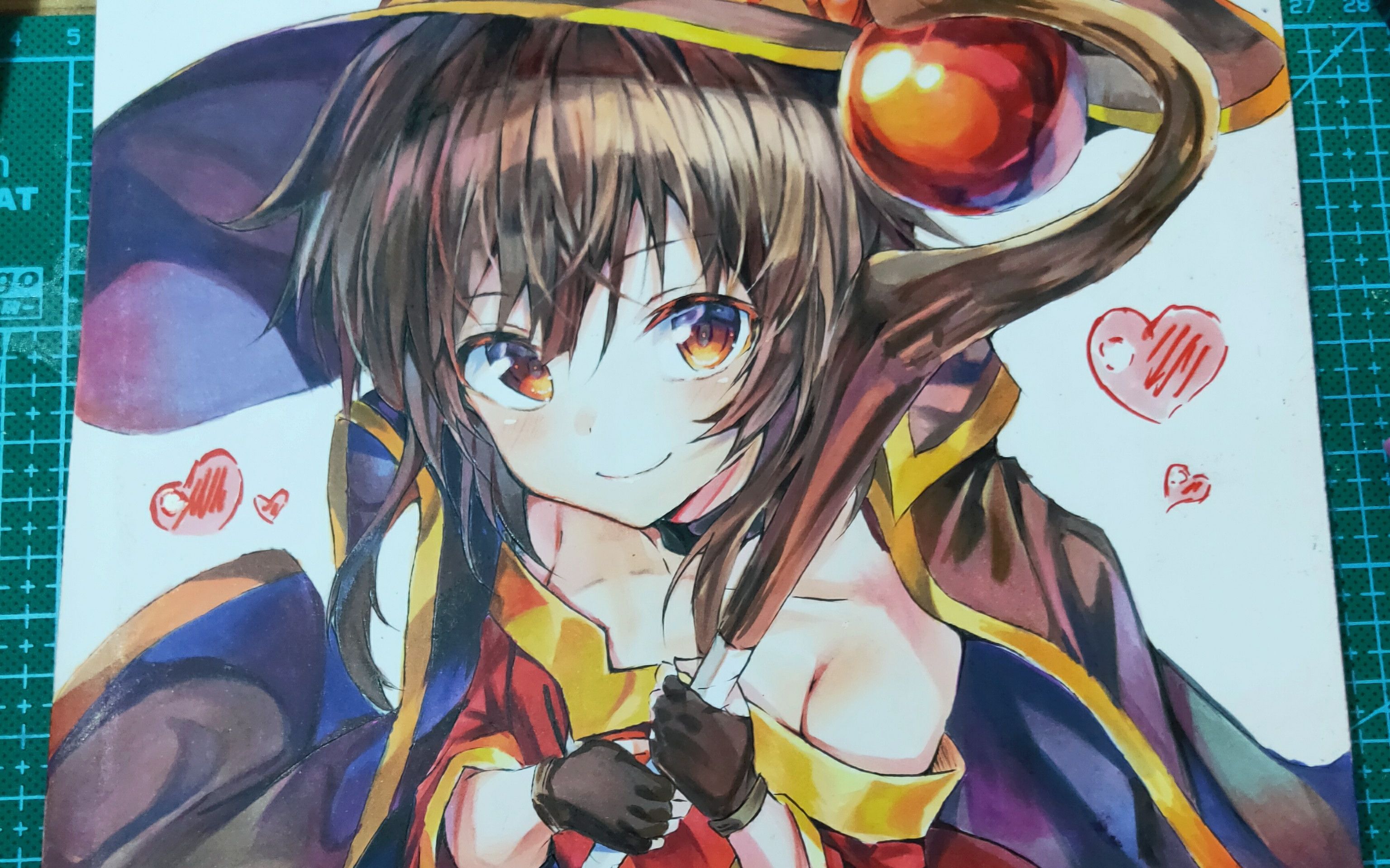 【马克笔手绘】explosion!画一个惠惠