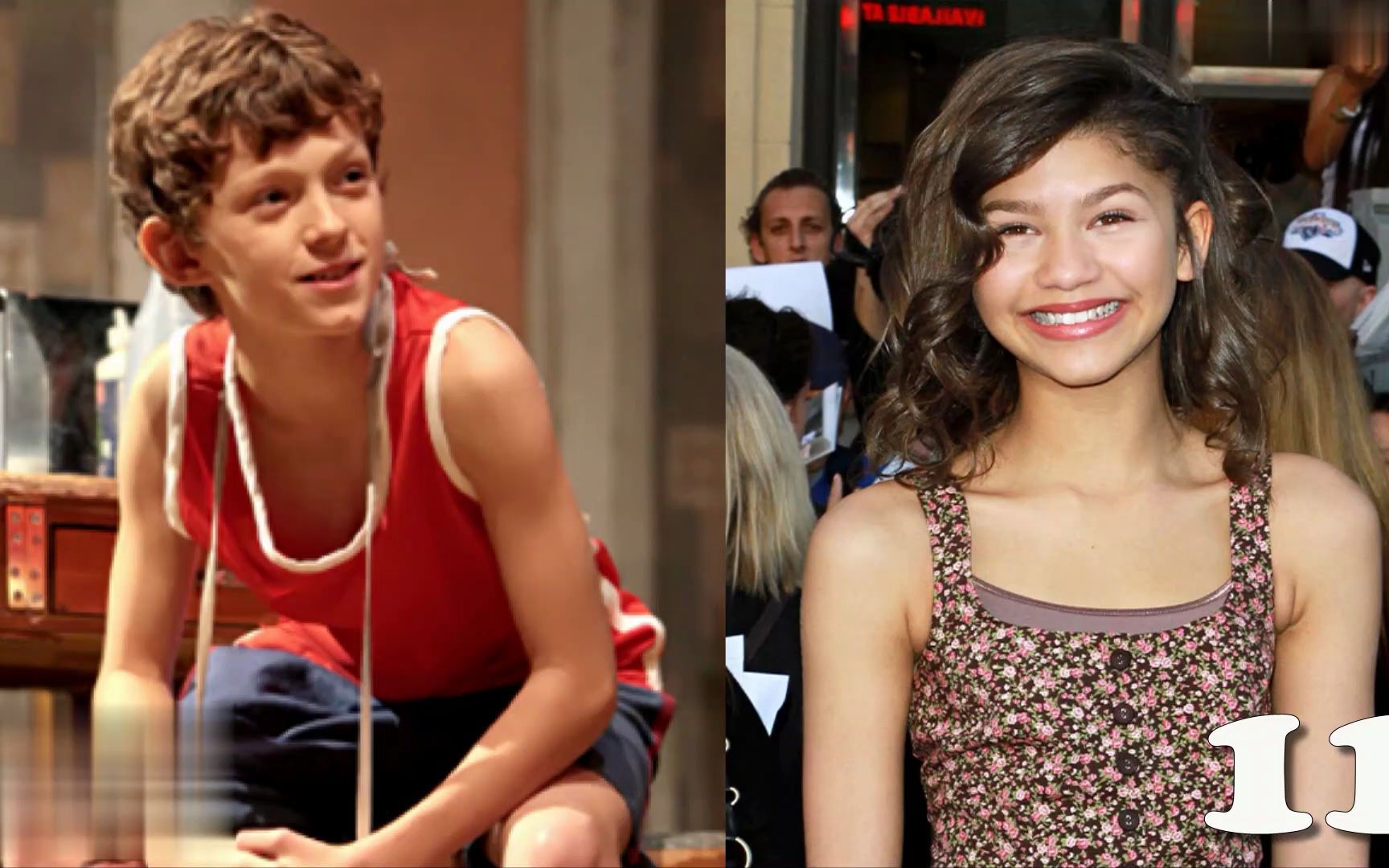 汤姆和赞达亚的生活从小时候到现在