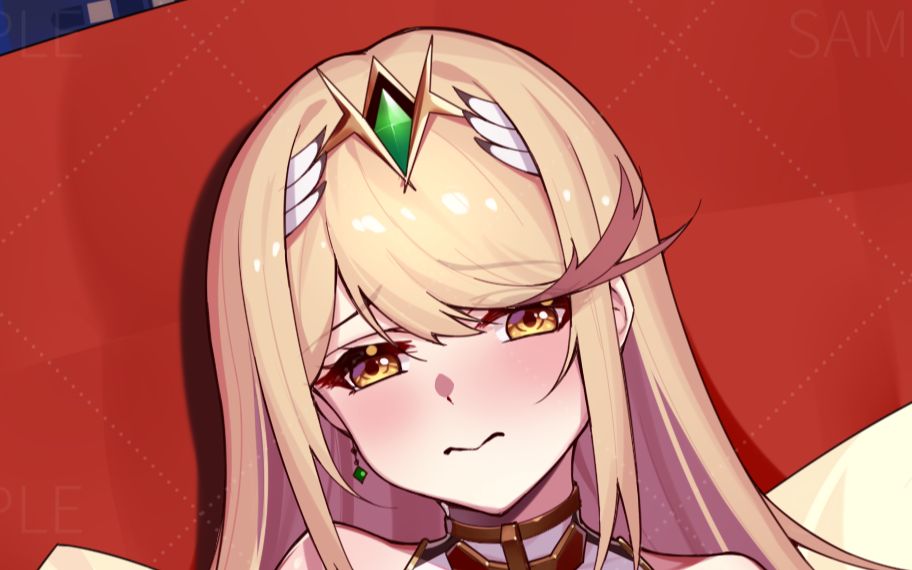 【绘画过程/异度之刃】光